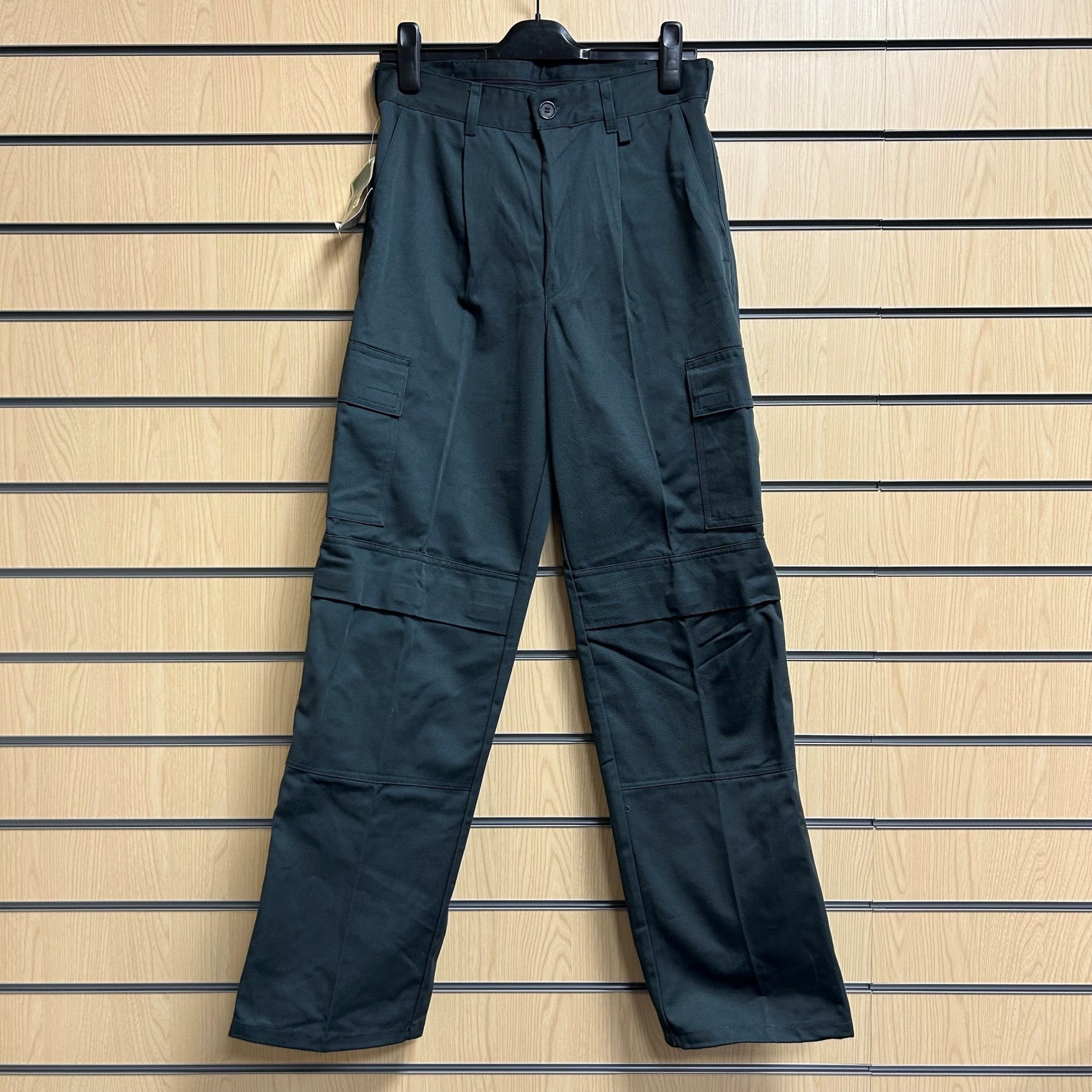30" Regular Green Combat Trousers - Cleaning Products UK