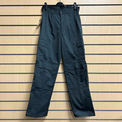 30" Regular Green Combat Trousers - Cleaning Products UK