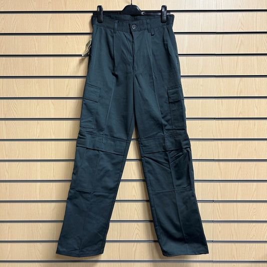 30" Regular Green Combat Trousers - Cleaning Products UK