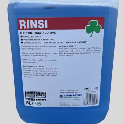 RINSI Machine Rinse Additive 5ltr