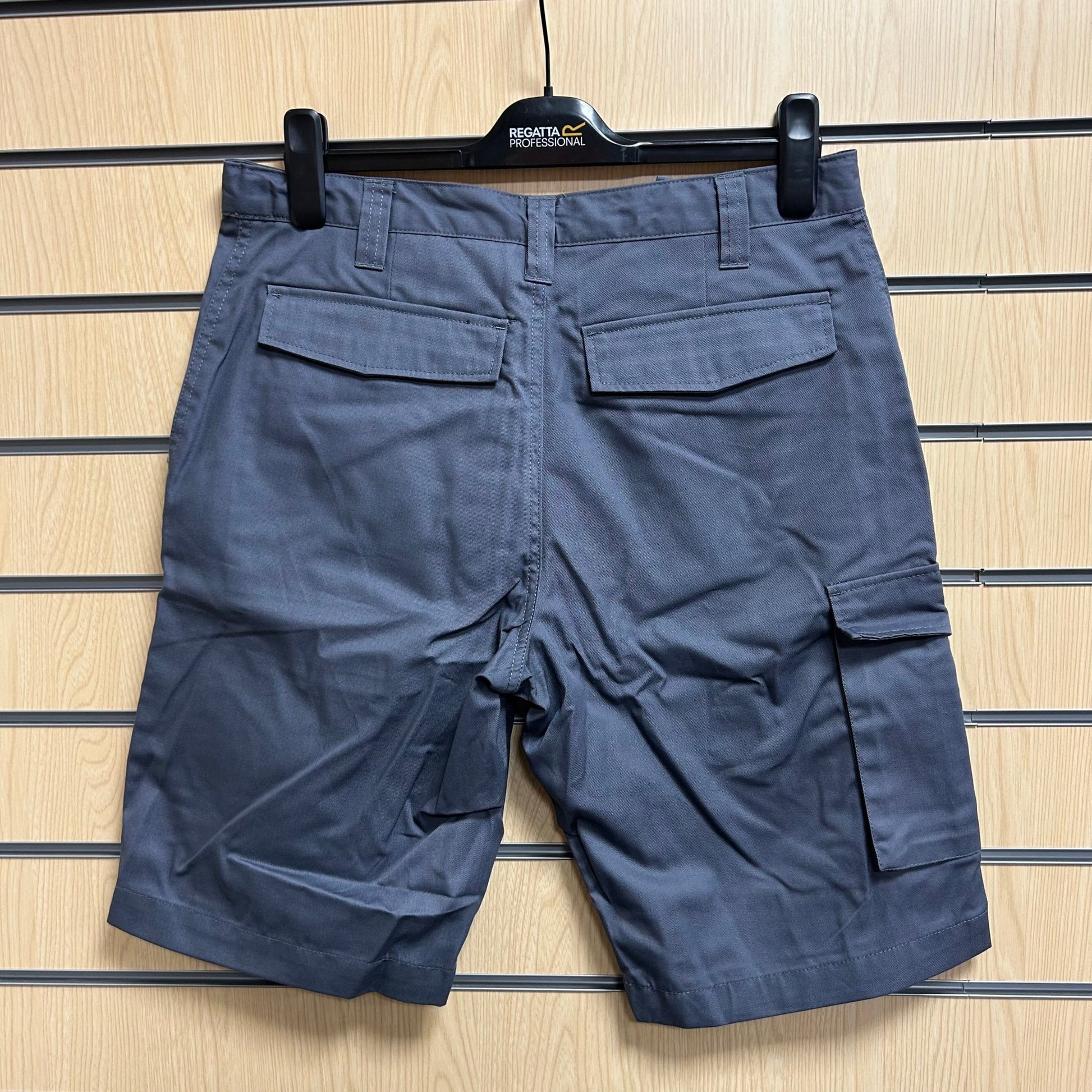34" Mens Grey Chino Shorts 002M - Cleaning Products UK