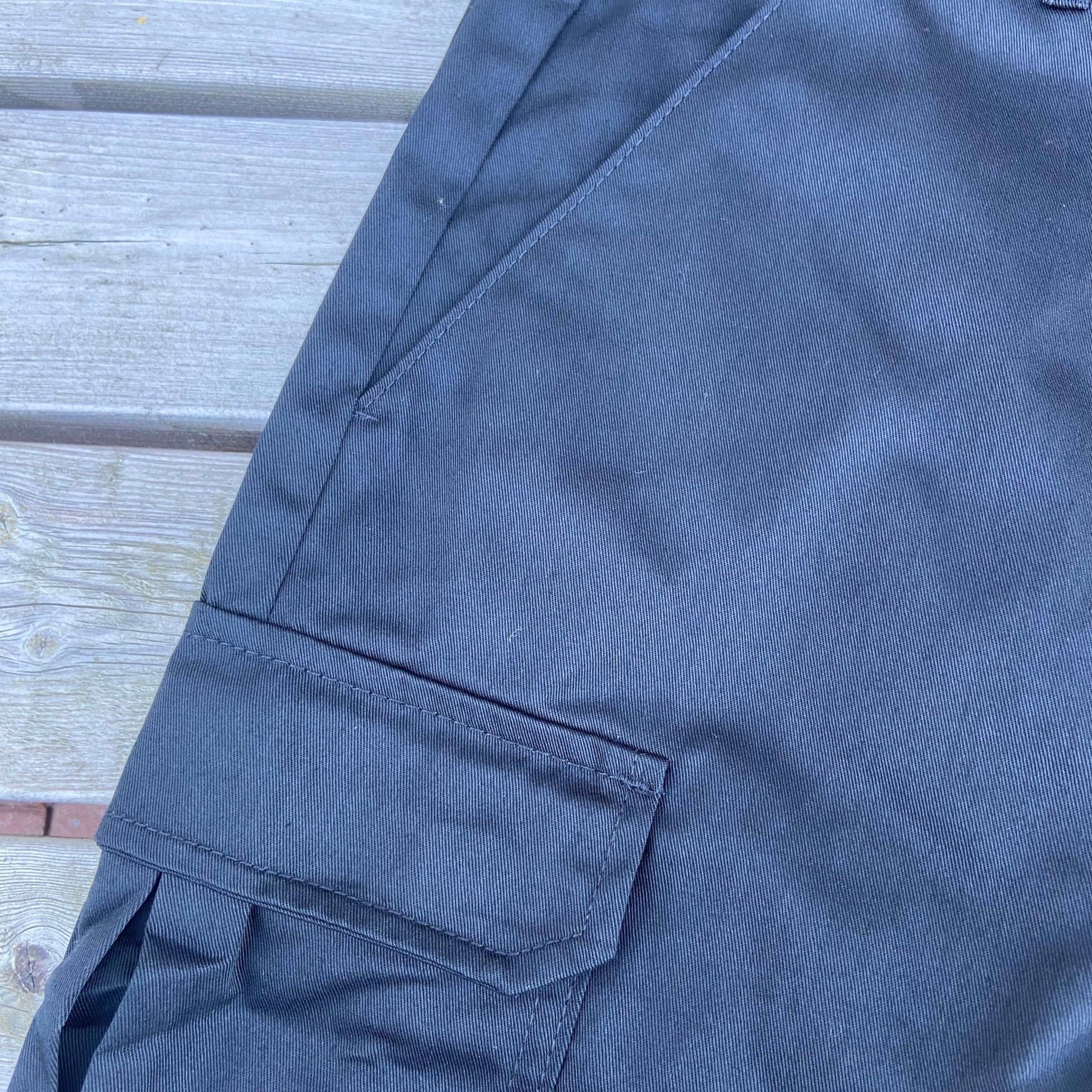 34" Regular Black Combat Trousers - Cleaning Products UK