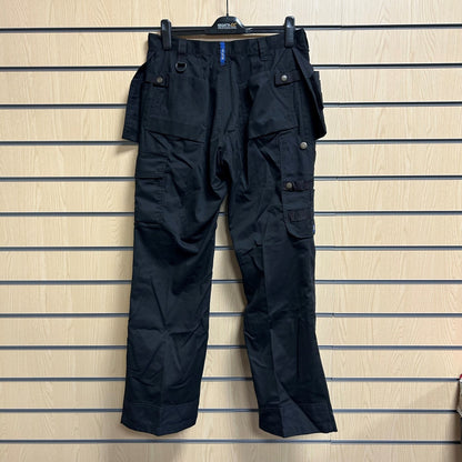34" Regular ProJob Black Trousers - Cleaning Products UK