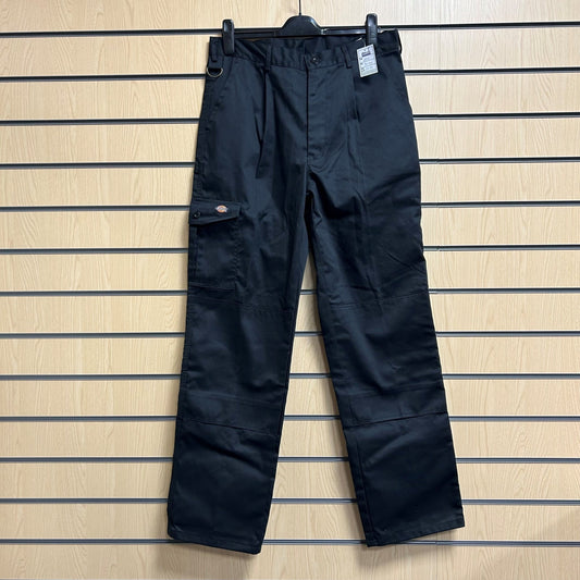 34" Tall Dickies Black Trousers - Cleaning Products UK