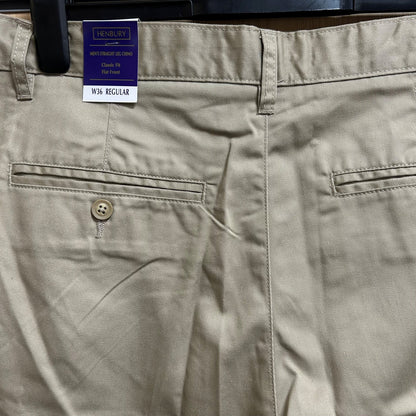 36" Reg H640 Henbury Straight Leg Chinos - Cleaning Products UK
