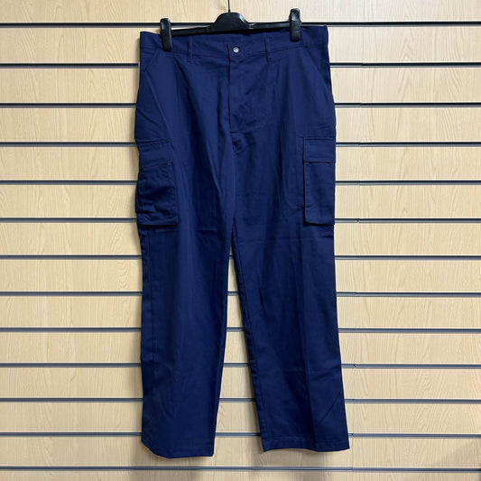 36" Regular Navy Trousers - Cleaning Products UK