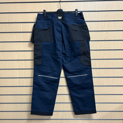 38" Navy / Black - Workline Trousers - Regatta - Cleaning Products UK