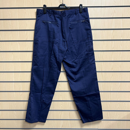 38" Regular Navy Action Trousers - Cleaning Products UK