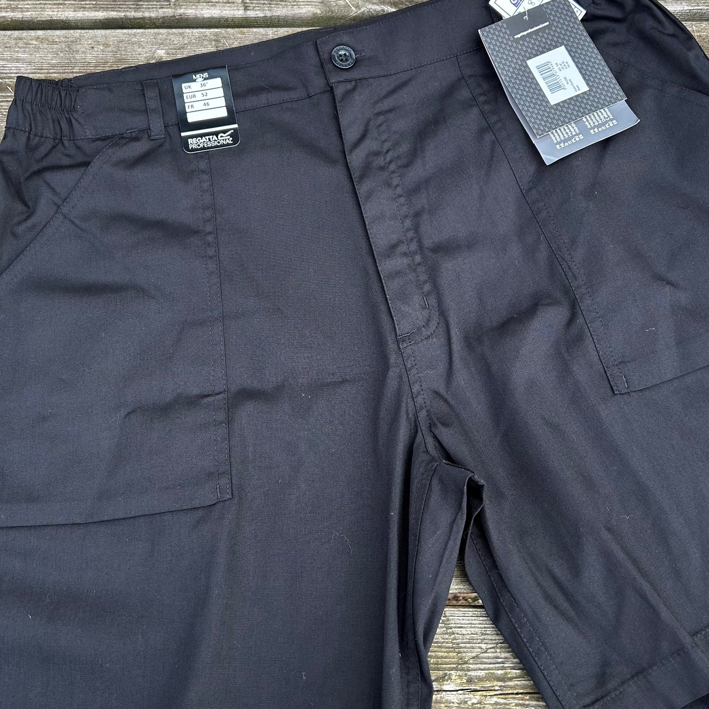 36" Black Shorts