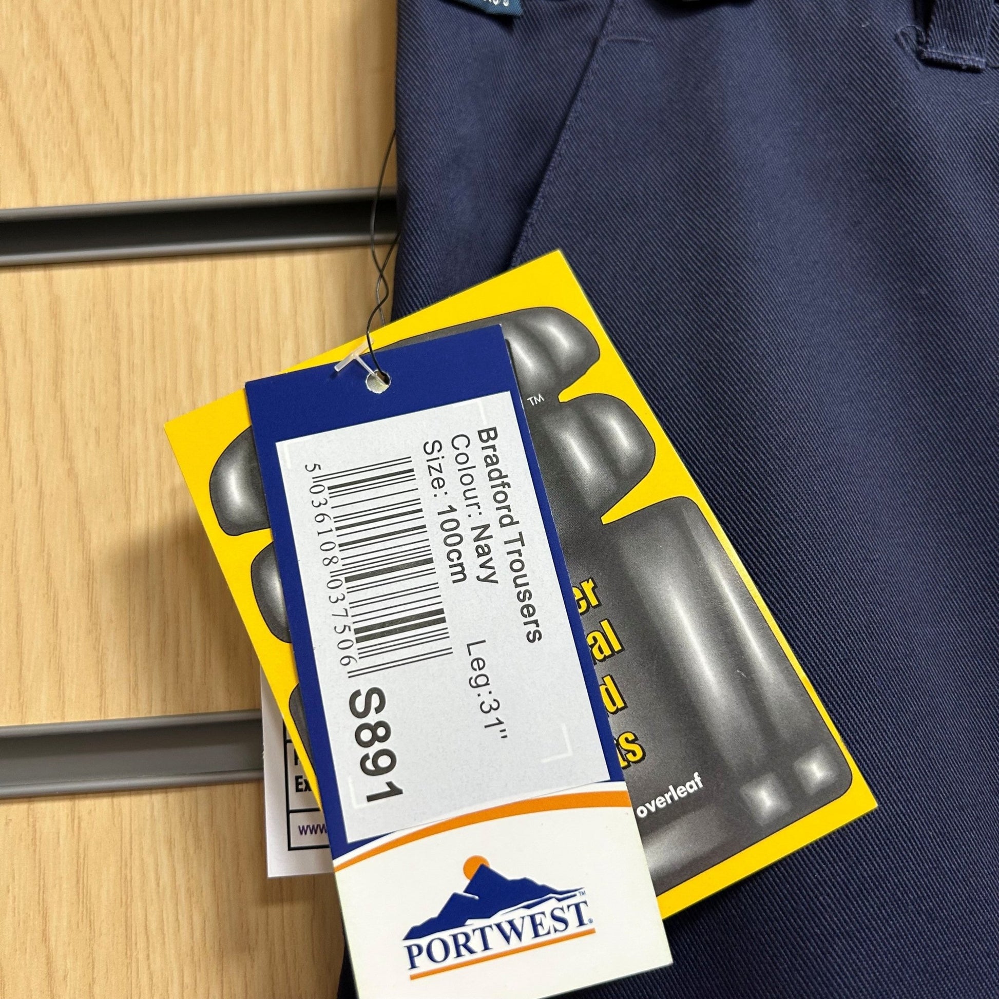 40" Navy Trousers - Cleaning Products UK