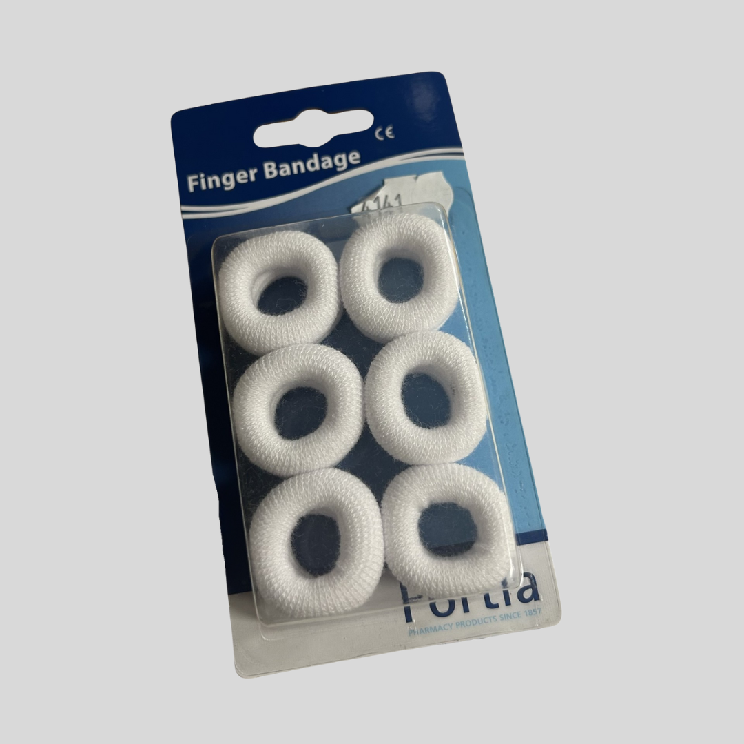 Finger Bob White ONE SIZE FITS ALL (Pack of 6)