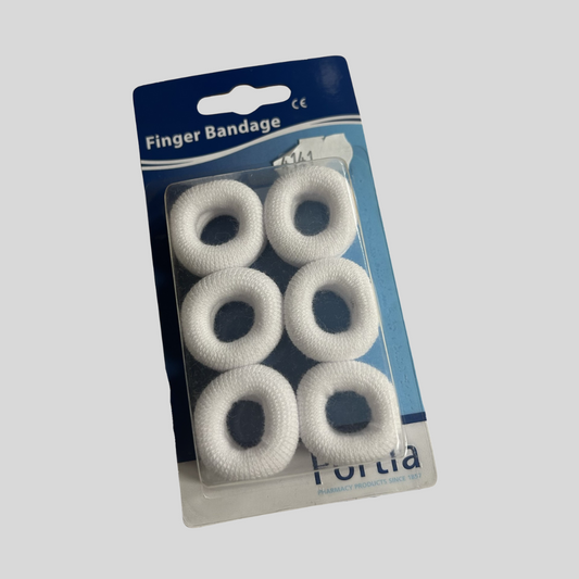 Finger Bob White ONE SIZE FITS ALL (Pack of 6)