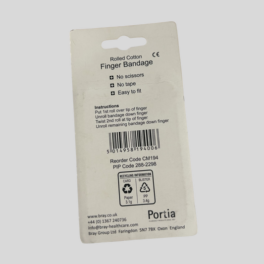 Finger Bob White ONE SIZE FITS ALL (Pack of 6)