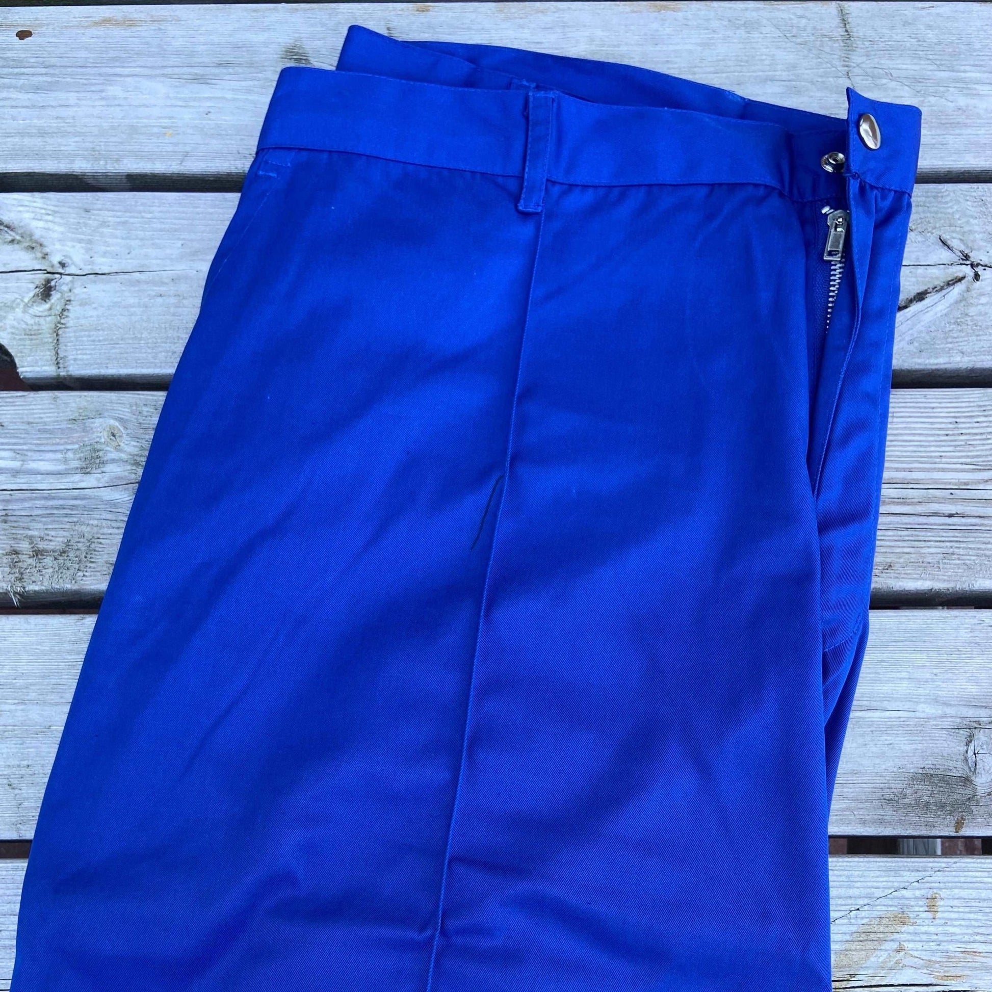 42" Royal Blue Trousers - Cleaning Products UK