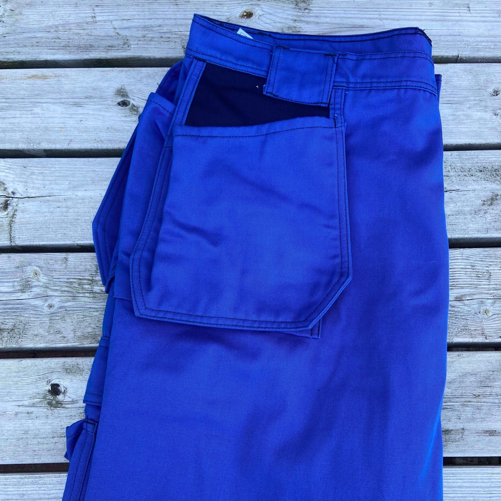 42" Royal Blue Trousers with Extra Pockets - Cleaning Products UK