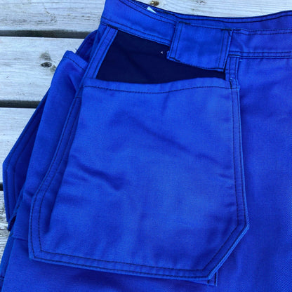 42" Royal Blue Trousers with Extra Pockets - Cleaning Products UK