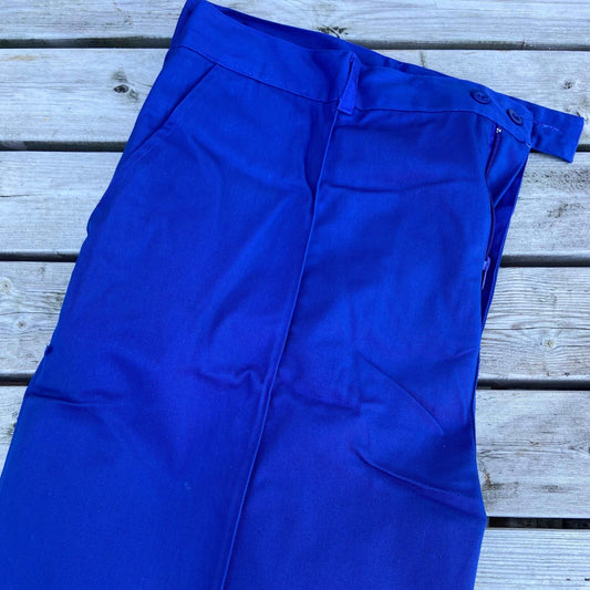 46" Royal Blue Trousers - Cleaning Products UK