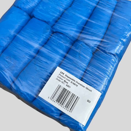 Disposable Blue Overshoes – Pack of 100