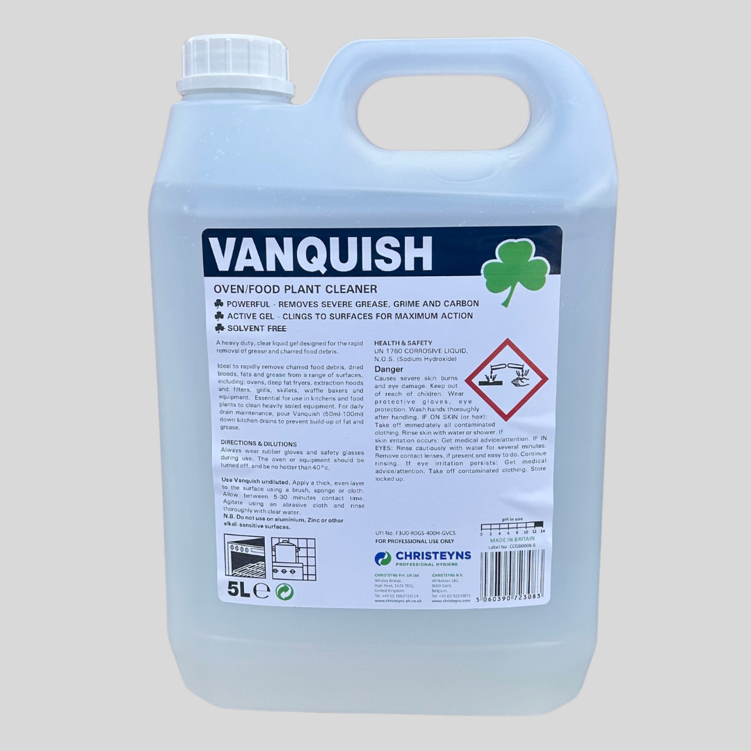 Vanquish Heavy Duty Oven Cleaner 5ltr