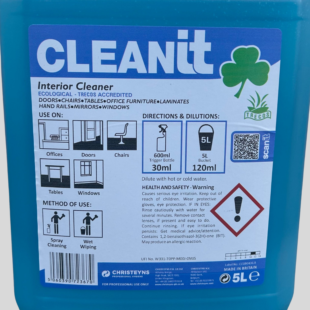 CleanIT Interior Cleaner 5ltr
