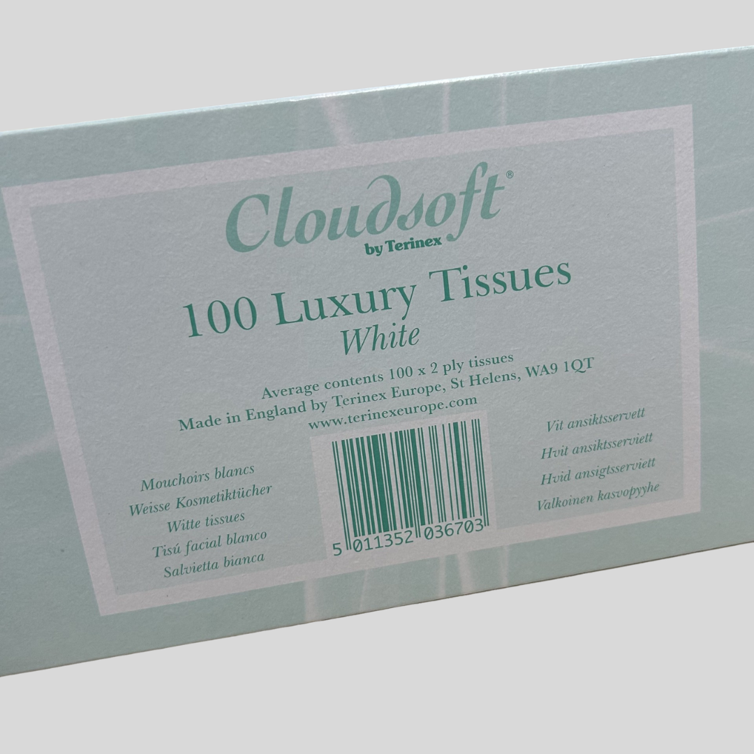 Cloudsoft Luxury Facial Tissues – 100 Sheets 2ply