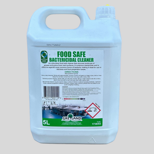 Food Safe Bactericidal Cleaner 5ltr