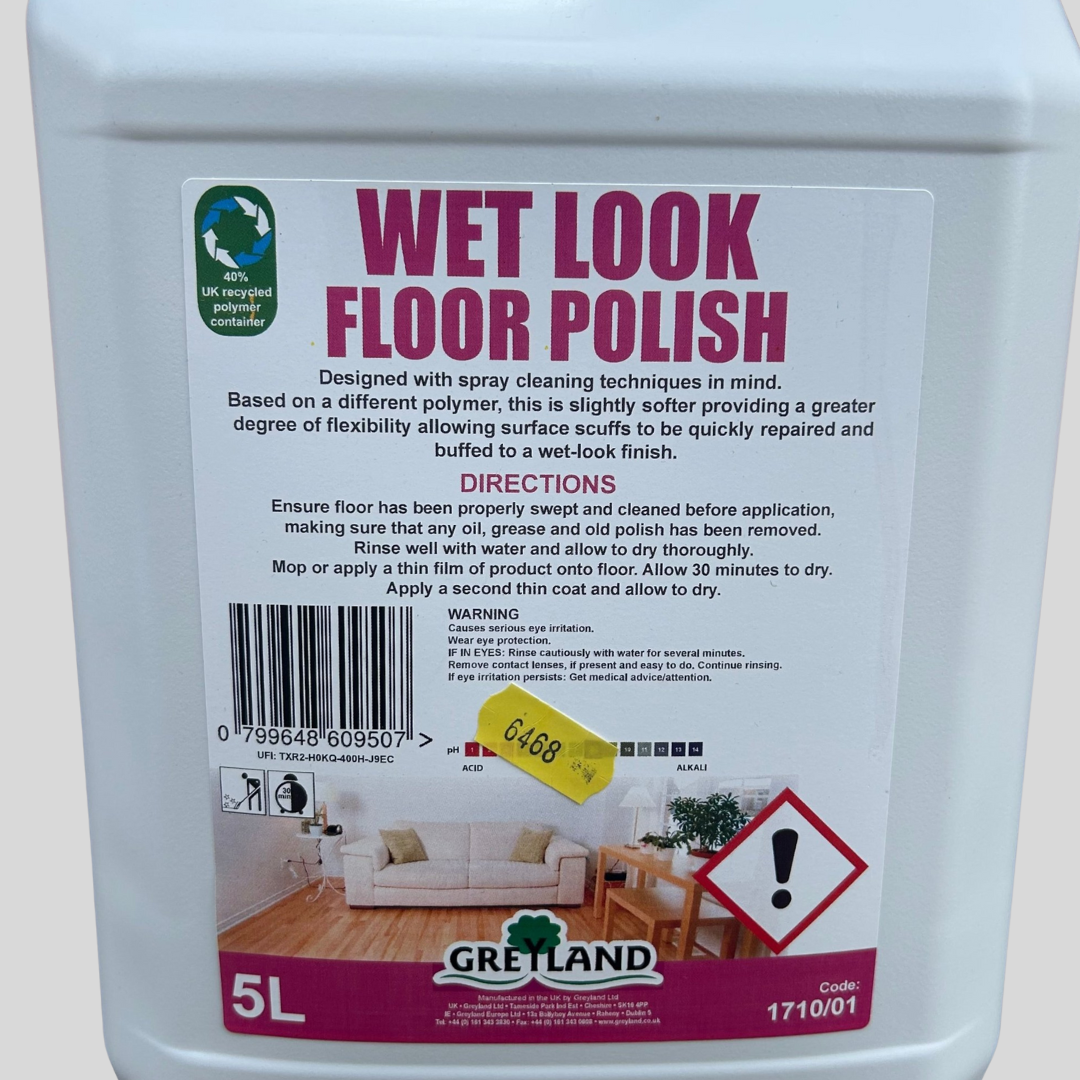 Wet Look Floor Polish 5ltr