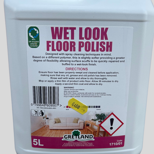 Wet Look Floor Polish 5ltr