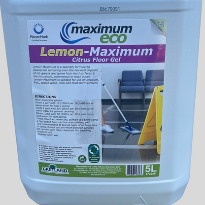 Lemon Cleansing Gel 5ltr