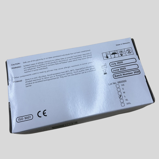 Large Nitrile Gloves PK 100