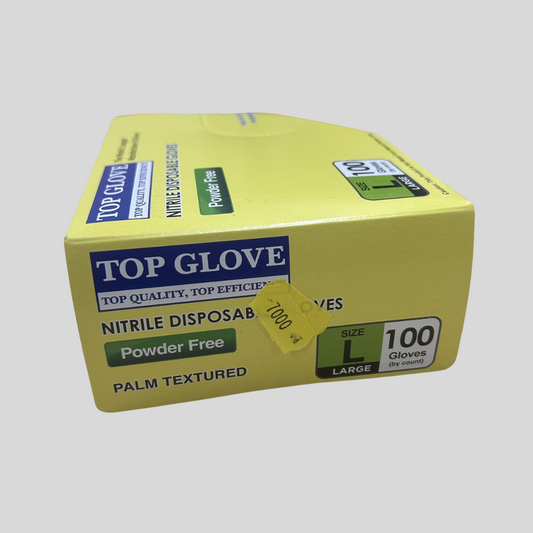 Large Nitrile Gloves "TOPGLOVE" PK 100