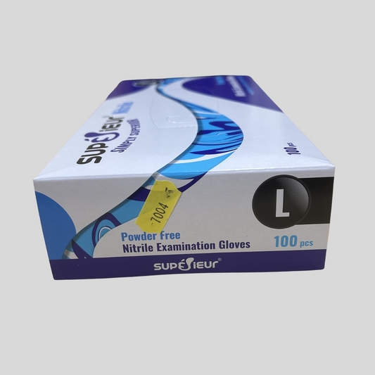 Large Nitrile Gloves "SUPERIEUR" Pk 100