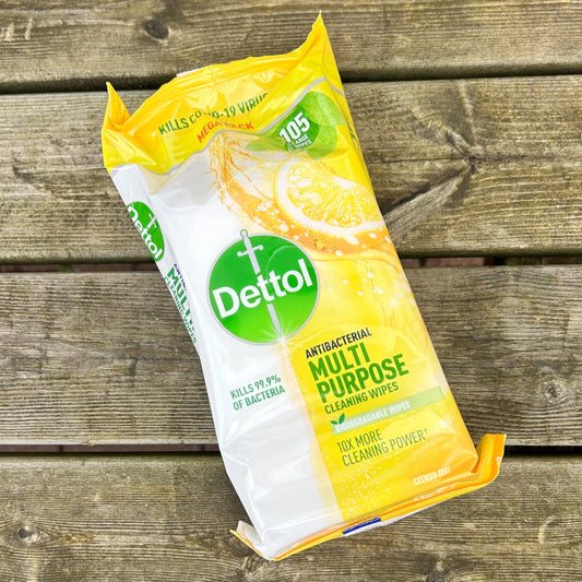 Dettol Multi-Purpose Wipes Citrus 105 Sheets