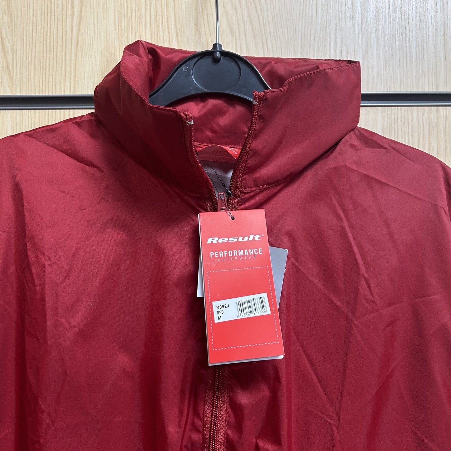 7–8 Years Red Rain Activewear Coat & Bag – Result R092J (Medium) - Cleaning Products UK