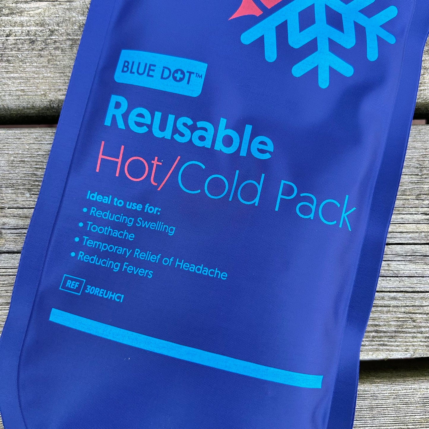 Blue Dot Reusable Hot and Cold Pack 13 x 26.5cm