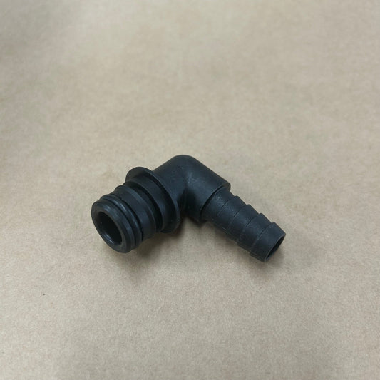 8mm Nylon Black Male Elbow - Cleaning Products UK