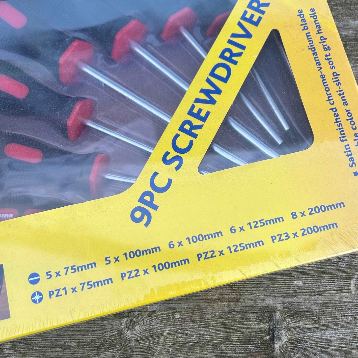 9 Piece Screwdriver Set - Cleaning Products UK