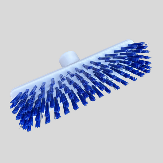 23cm Blue Bristle Washable Deck Scrub Brush