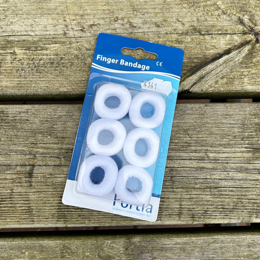 Finger Bob White ONE SIZE FITS ALL (Pack of 6)