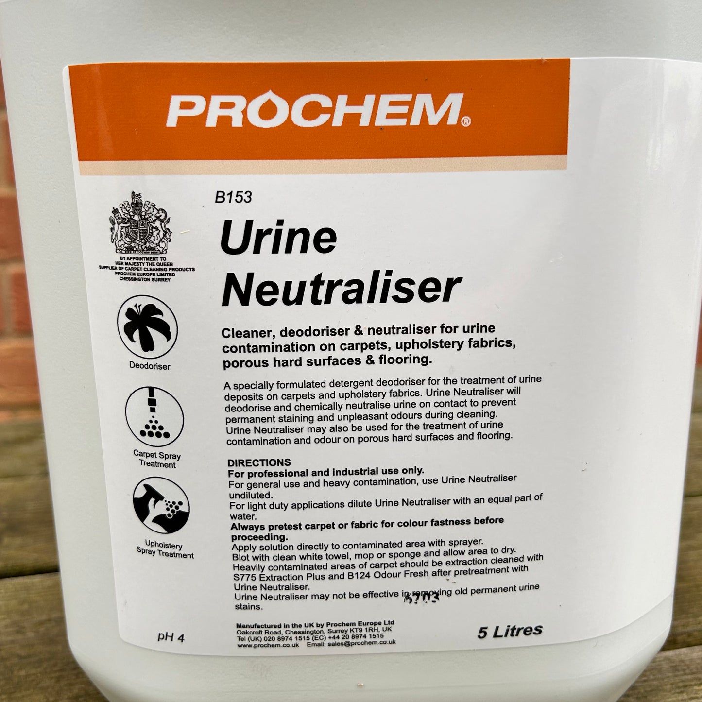 Urine Neutraliser 5ltr