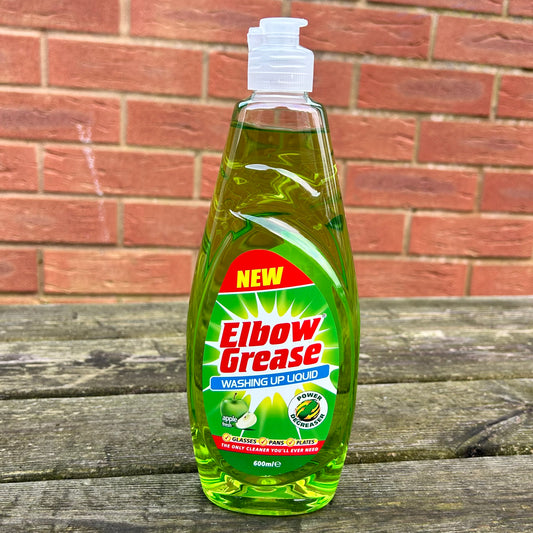 Elbow Grease Apple Washing Up Liquid 600ml