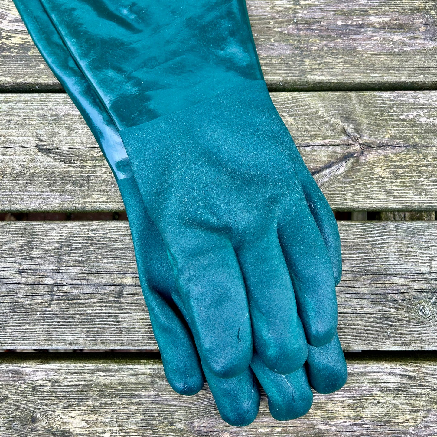 PVC Double Dip Gauntlet - 45cm Long - One Size