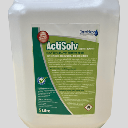 ActiSolv Graffiti Remover - Heavy Duty - 5ltr - Cleaning Products UK