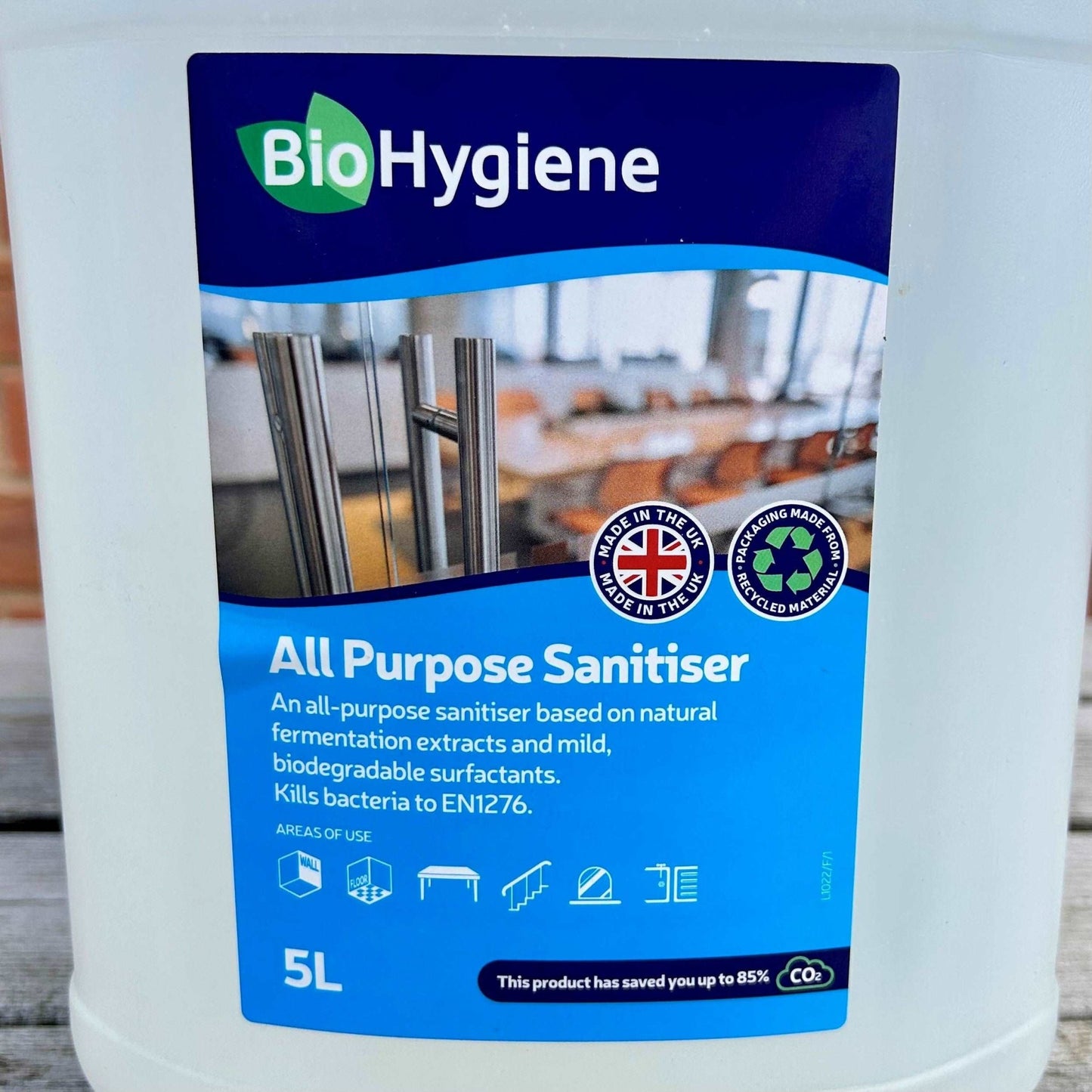 All Purpose Sanitiser 5ltr - Highly Concentrated - Hard Surface Cleaner Sanitiser - Cleaning Products UK