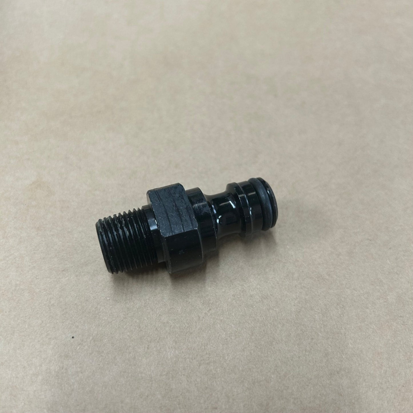 Aluminium Male Adaptor with 3/8inch M thread - Cleaning Products UK