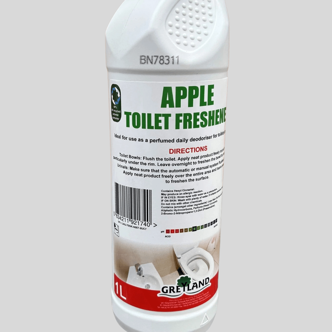 Apple Toilet Freshener Cleaner 1ltr - Cleaning Products UK