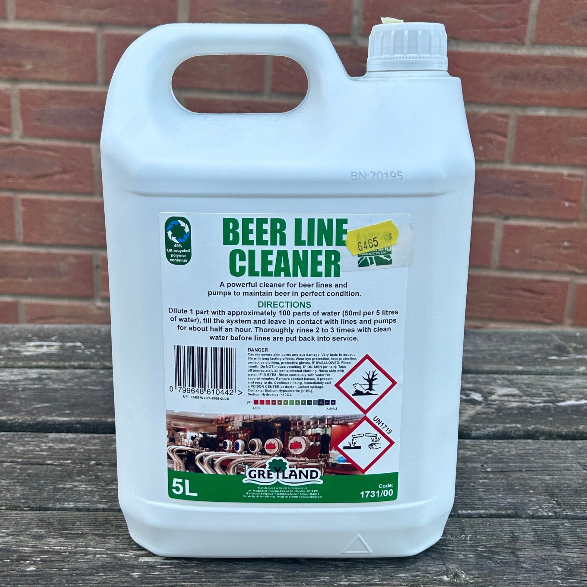 Beerline Cleaner 5ltr - Cleaning Products UK