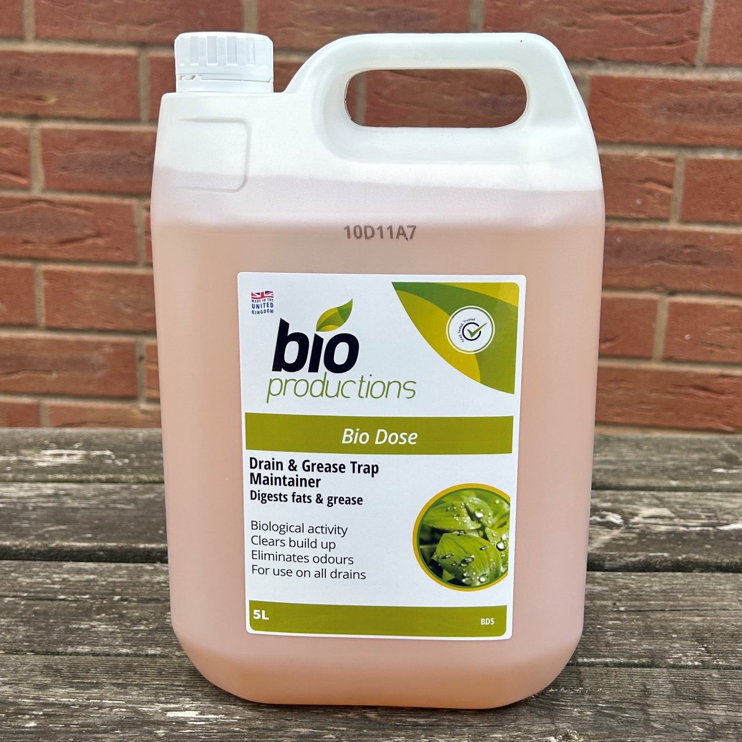 Bio Dose Grease Trap Maintainer 5ltr - Cleaning Products UK