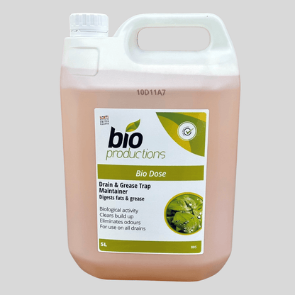 Bio Dose Grease Trap Maintainer 5ltr - Cleaning Products UK