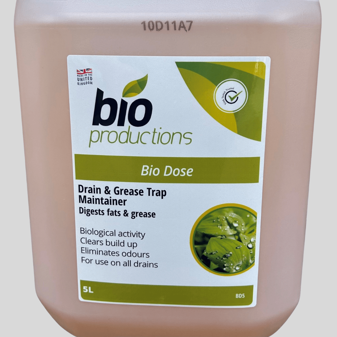 Bio Dose Grease Trap Maintainer 5ltr - Cleaning Products UK